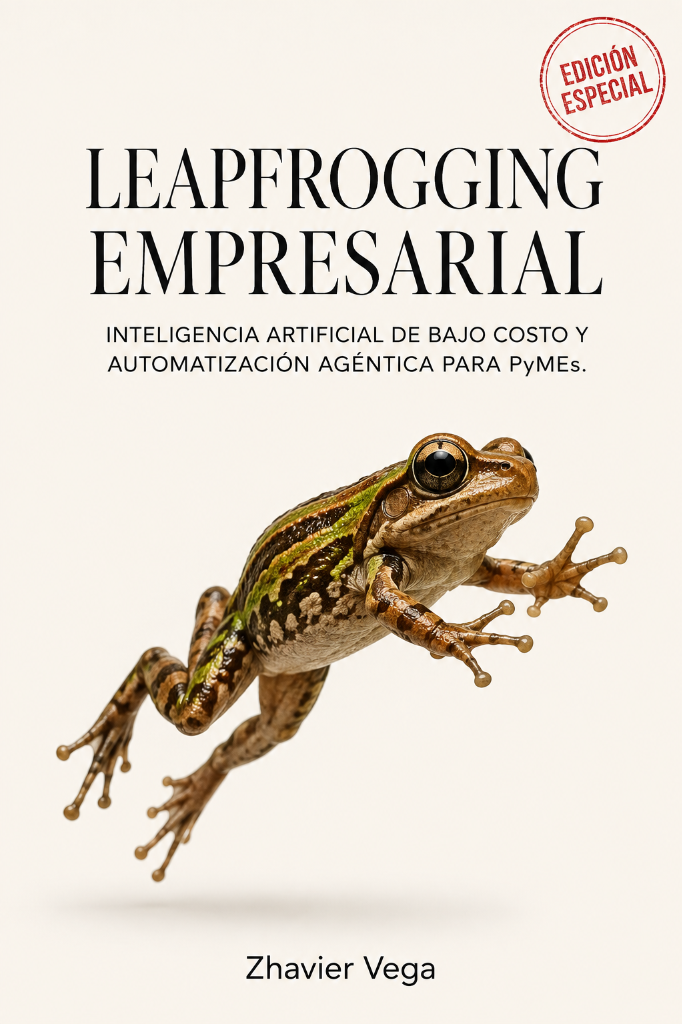 Portada Leapfrogging Empresarial — Zhavier Vega